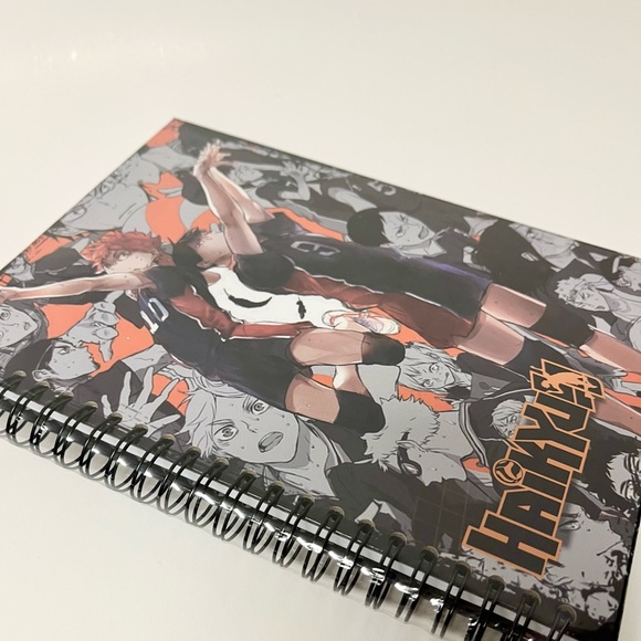 (HYK-01NB) Haikyuu!! Anime A5 Spiral-bound Hardcover Notebook - Picture 3 of 5